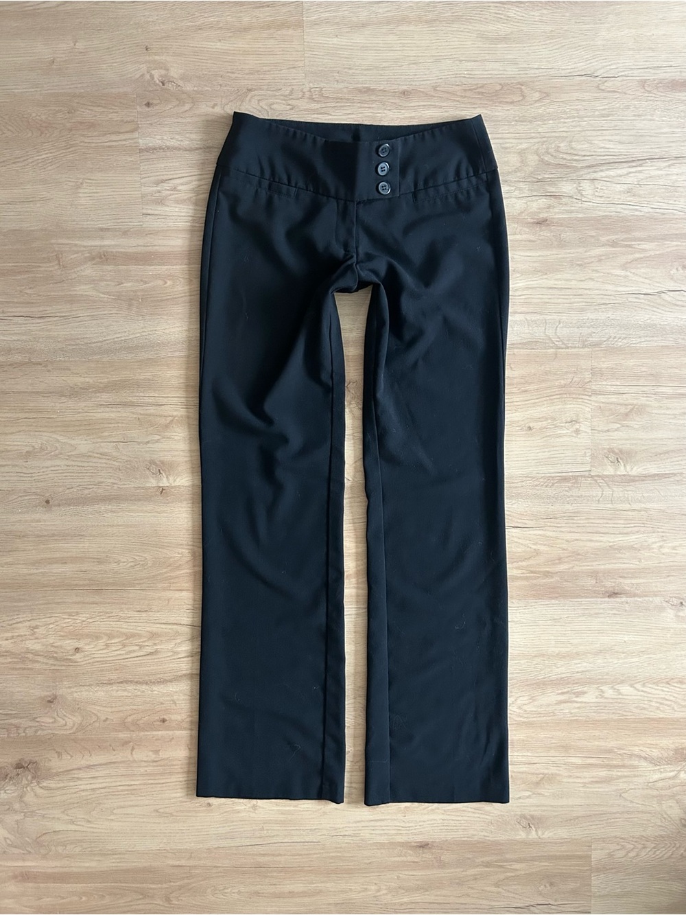 Joe Benbasset Vintage Three- Button Detail Low Rise Trousers